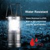 LED Camping Lantern Lights - 500 Lumens Collapsible Camping Lights - Power Outage Lantern Battery Powered for Emergency, Hurricane, Storms, 4 Pack