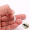 ccHuDE 100 Pcs Clear Tweezer Point Protectors Cap Tweezer Tip Protective Covers Stopper