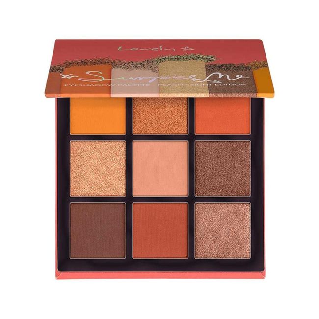 Lovely Surprise Me Eyeshadow Palette Peachy Far Paleti