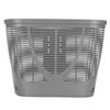 Plastic Rear Basket for Mobility Scooters Modification Accessory Replacement with Hardware, 13.4x7.5x9.8in