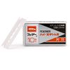 FEATER Men's High Stainless Steel Single Blade, Box of 10, Made in Japan, Replacement Blade, Razor, 10 Pieces (x1)