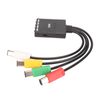 Controller Adapter for GameCube Console for One S, Series X S, Wii, Wii U Pro, Switch Pro, Switch, PS3 PS5