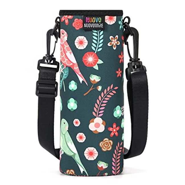 Portable Water Bottle Carrier Bag With Adjustable Shoulder Strap