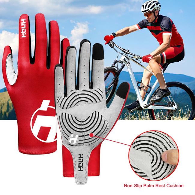 Full finger discount road cycling gloves