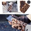 Hemmings Comfy Fur Hand Warmer Gloves, leopard