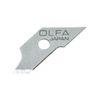 OLFA Stainless Steel 6-Piece Compass Blade, Silver