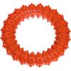 Karlie Boomer Rubber Aqua Ring, Large, Orange