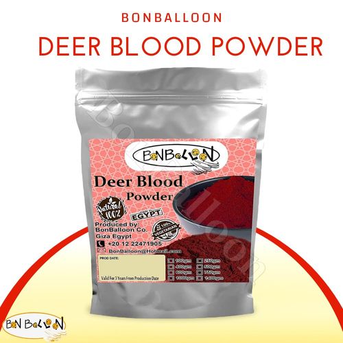 Pure & Natural Deer Blood Magic Premium Red Powder Ground Natural Dry Dried Herbal Herb Herbs No Additives No Preservatives Halal (17.64 oz / 500 gm) دم غزال مطحون حلال