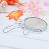 4" Round Makeup Cosmetic Mirror 360 Degree Rotation Two Side Mirror Magnifier