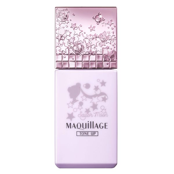MAQUILAGE Dramatic Skin Sensor Base EX Tone Up Sailor Moon Limited Design (SPF 25, PA+++), 0.8 fl oz (25 ml)