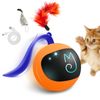 Migipaws Cat Toy, Automatic Moving Ball Bundle Classic Mice + Feather Kitten ...