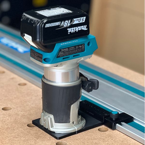 ToolCurve Guide Rail Adapter Compatible with Makita Router - Made in USA