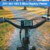 Ejoyous LCD Display, 24V 36V 48V Electric Control Panel LCD Display Meter Computer for Scooter Modification