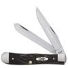 Personalized Case Rough Black Synthetic Jig Trapper with Free Laser Engraving