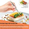 Offset Cake Decorating Icing Smoothing Spatula Food Presentation/Plating Tweezer