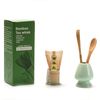 4PCS Matcha Tea Whisk Set, Tea Steeper Matcha Tools Natural Matcha Whisk Handmade