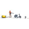 Busch 7833 Scooter Wash Scene