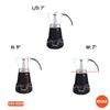 IMUSA Black Electric Espresso Maker 6 Cup Versatile Coffee Brewer