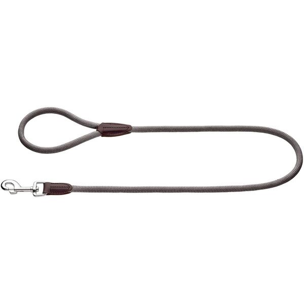 Hunter Freestyle Leash, 10 mm Diameter x 110 cm Length, Grey