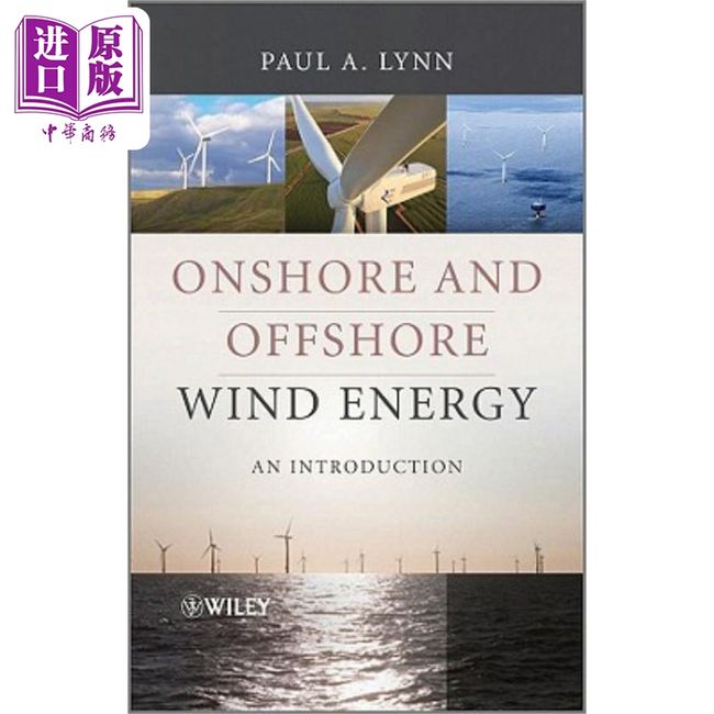 陆上和海上风能 概论 Onshore And Offshore Wind Energy - An Introduction 英文原版 Paul Lynn Wiley