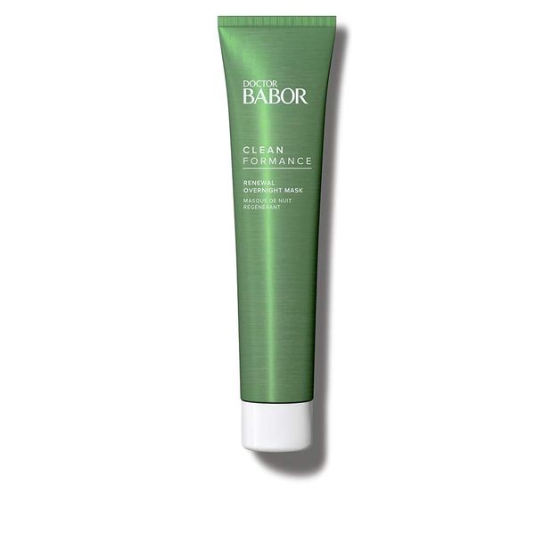 BABOR CLEANFORMANCE RENEWAL OVERNIGHT MASK, Renewing Anti-Aging Probiotic Face Mask, with Hyaluronic Acid to Combat Premature Aging, Clean Beauty, Vegan