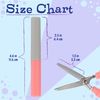 Mini Pen Portable Travel Scissors - Light Blue - 1 Pair