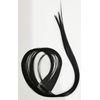 12 PCS Colored Clip in Hair Extensions,22 Inch Straight Party Highlights Clip on Synthetic Hair Extension for Girls Synthetic Clip in Long Hair Accessories for Women (Black)
