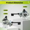 For Kohler CH440 Command Pro 429cc 14HP Engine Carburetor & Gasket Filter Kit