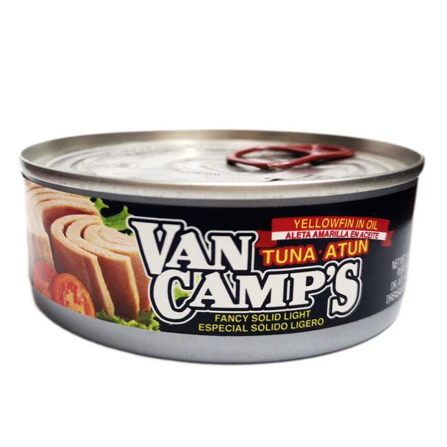 Van Camp's Yellowfin Tuna in Oil (Pack of 6)