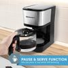 Elite Gourmet EHC9420 Automatic Brew & Drip Coffee Maker with Pause N Serve