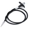 Pastlla 28"(70cm) Threaded Release Cable Vibration-Free Black Shutter Release Cable Shutter Release Cable with Bulb-Lock Mechanical Shutter Release Cable