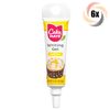 6x Tubes Cake Mate Decorating Writing Gel | Yellow | .67oz | Precision Tip