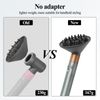 YTCHYYSK Large Diffuser Attachment Compatible with Dyson Airwrap, Upgraded Bigger Diffuser Nozzle to Dryer Faster and Define Curls, Grey