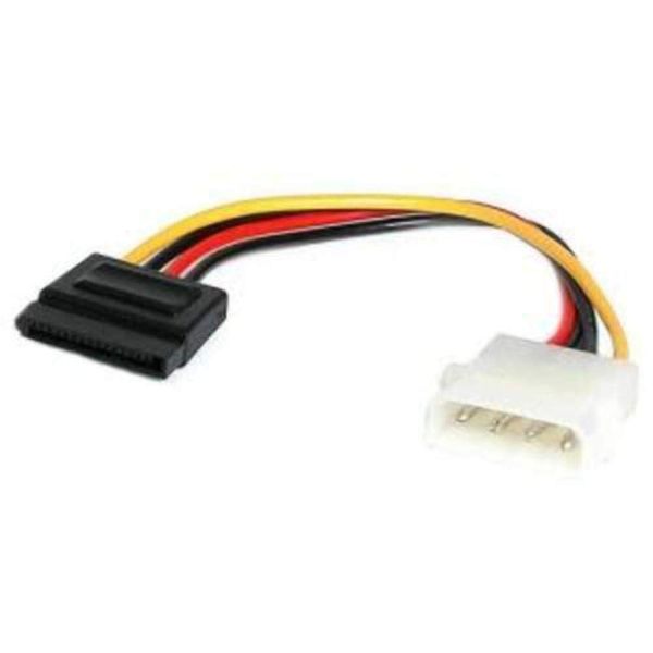 StarTech.com 6in 4 Pin Molex to SATA Power Cable Adapter