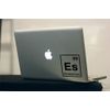 Periodic Table 99 Einsteinium - Black Vinyl Decal for 13" Laptop