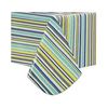 Vinyl Tablecloth - Nouveau Stripe - 70in. Round