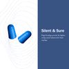 PLUGD™ - 90 Pairs - Premium Foam Earplugs for Sleep (Blue)