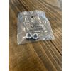Battery terminal lug nuts 2 pc. stainless.