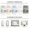 BOURINA Textured Solid Soft Sofa Throw Couch Cover Knitted Decorative Blanket,White, 127x228cm