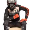 FASTHOUSE Alloy Sidewinder Long Sleeve Jersey (Cream/Black, Large)