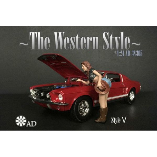 THE WESTERN STYLE V AMERICAN DIORAMA 38305 1/24 scale DIECAST CAR