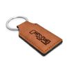 iPick Image Compatible with Ford F150 FX4 Off Road Rectangular Brown Leatherette Key Chain