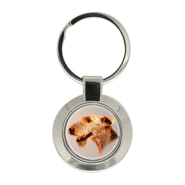 Giftshop UK Airedale Terrier Key Ring