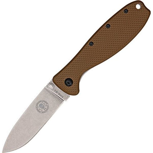 ESEE BRK Designed Zancudo Framelock Brown D2 BRKR2CB