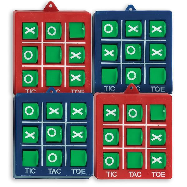 Unique Party 84704 - Noughts and Crosses Party Bag Fillers, Pack of 4