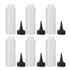 6pcs Applicator Bottle, Shampoo Bottle Hair Washing Bottle with Cover Hair Salon Squeeze Refillable Bottle for Hair Salon Coloring Dyeing