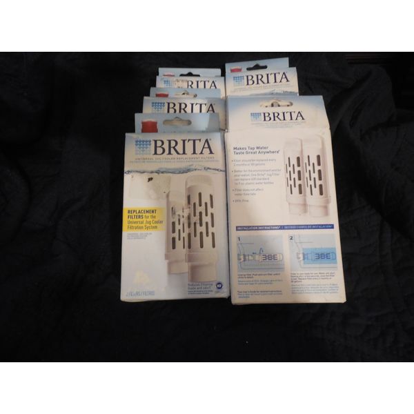2 Brita JUGKITB4 Universal Jug Cooler Filtration System Coleman Igloo Rubbermaid