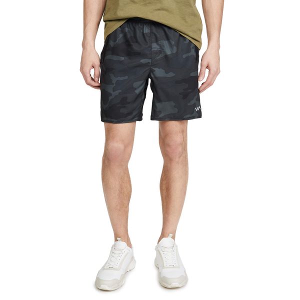 RVCA mens Yogger Sport Shorts, Camo, Small US