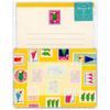 Retro Diary LLL392 L Letter Set Cream Soda Stamp