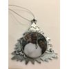 Plastic Pewter finish Tree Shaped Ornament